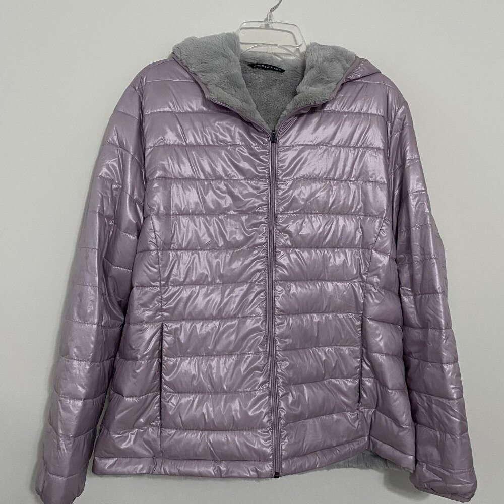 Andrew Marc Reversible Puffer Jacket